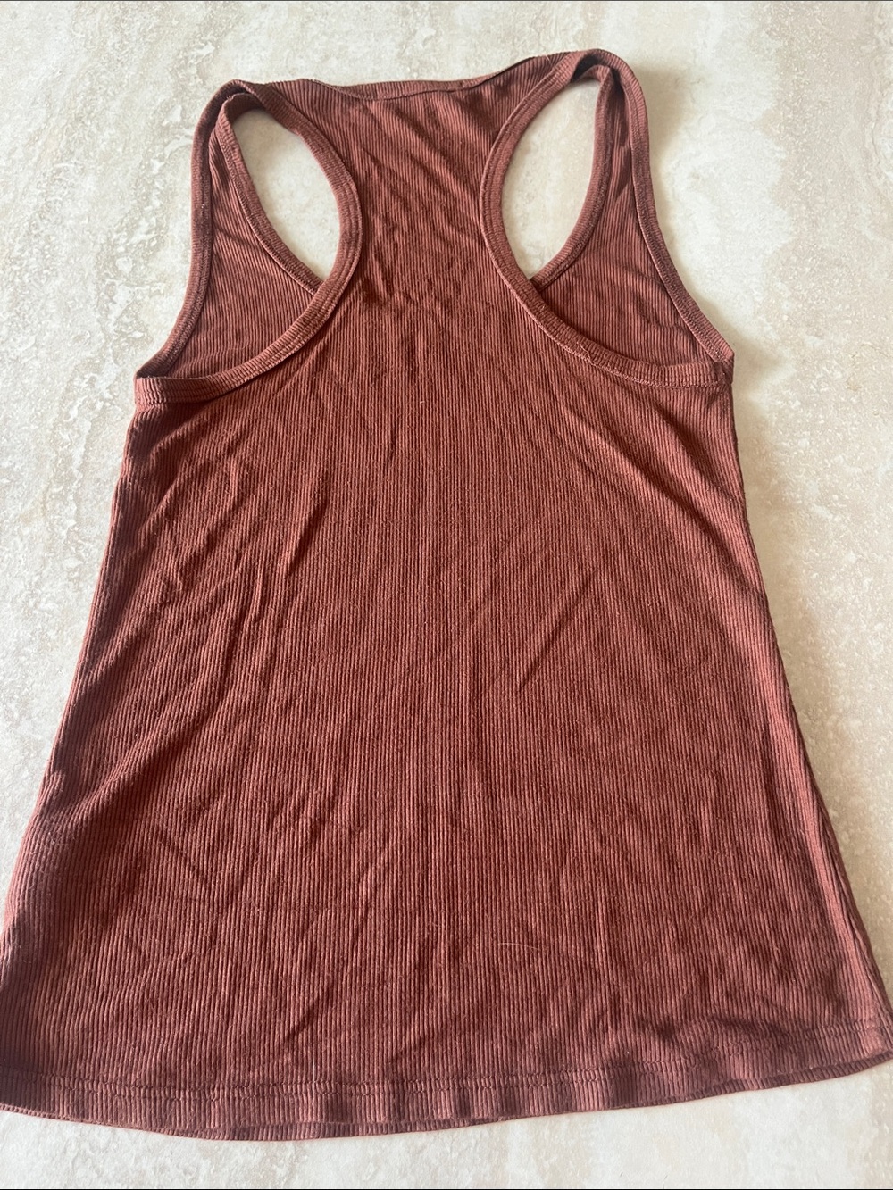 JB Ribbed Racerback Crop Tank - Picture 3 of 4